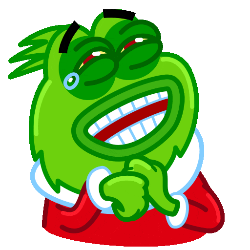 Grinch sticker
